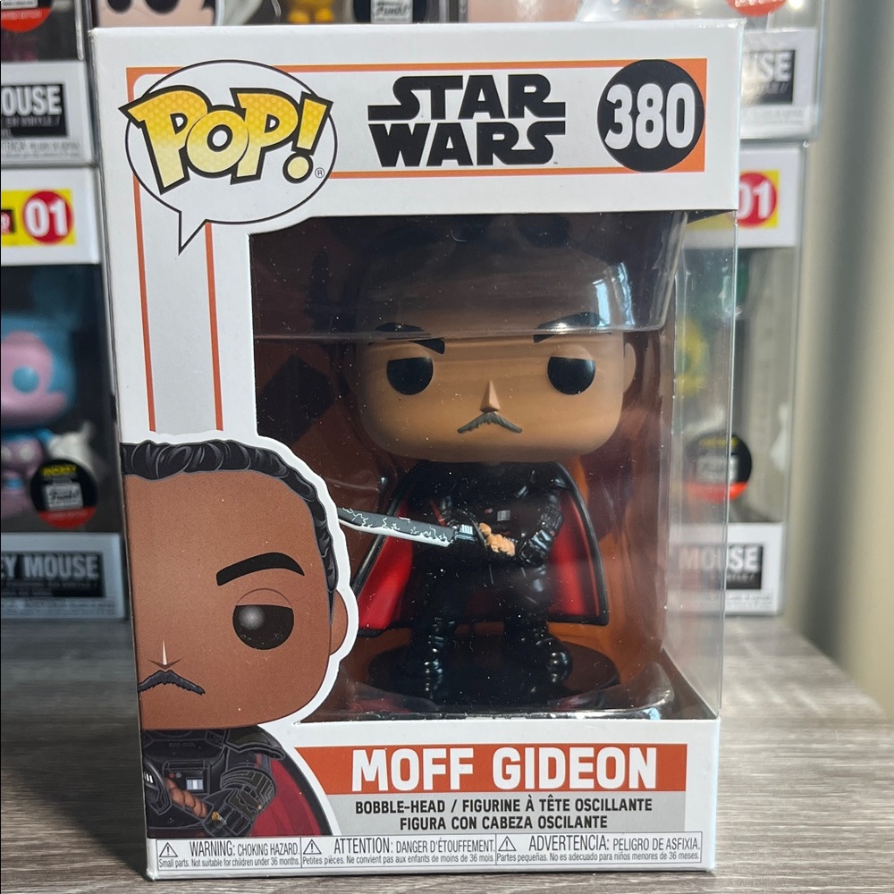 Funko Pop Star Wars Moff Gideon with Sword
